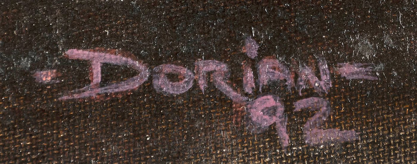 Dorian Cleavenger The Haven 1992 Original Acrylic 18x24 Signed