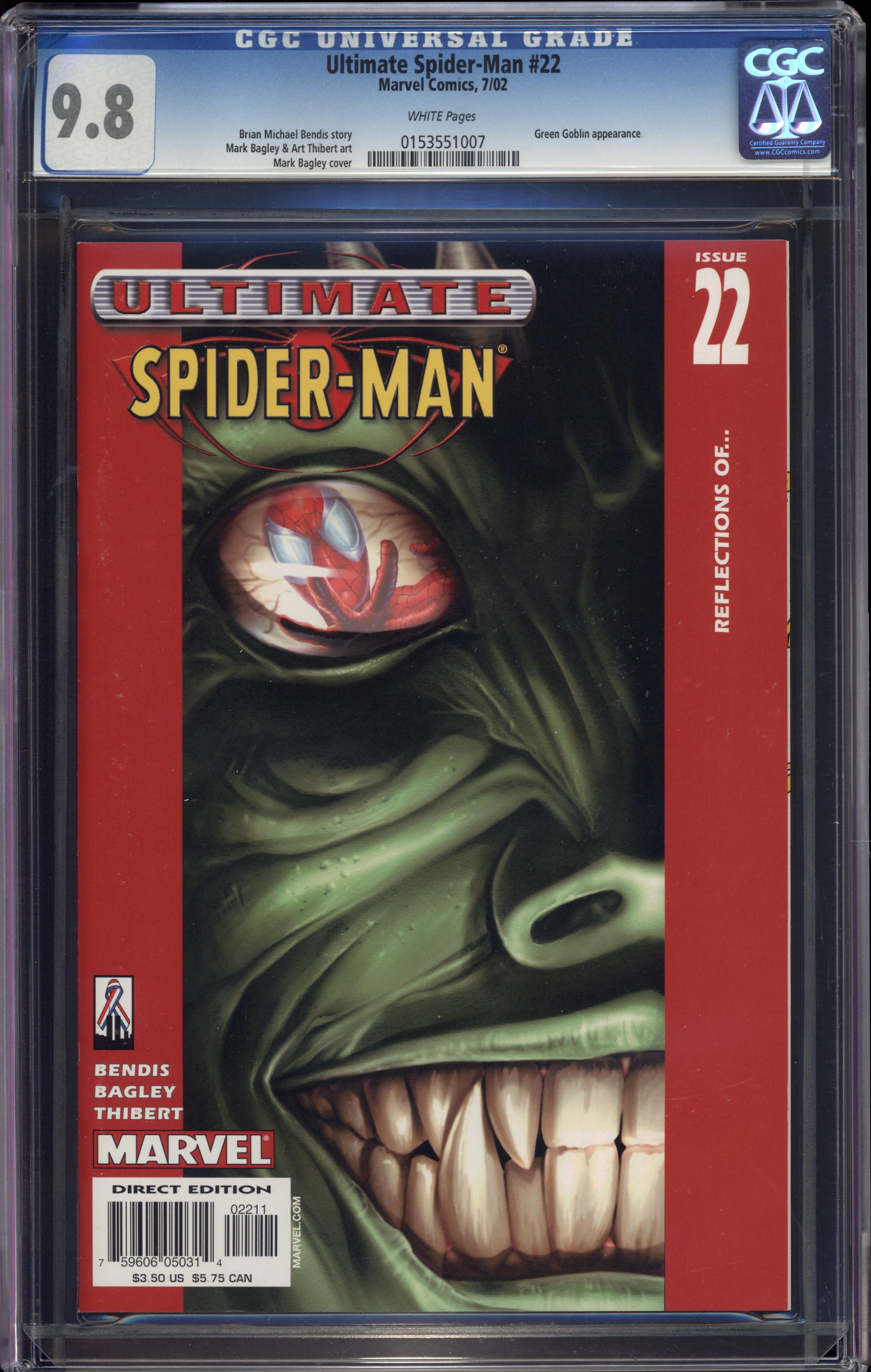 Ultimate Spider-Man #22 (2002) CGC 9.8