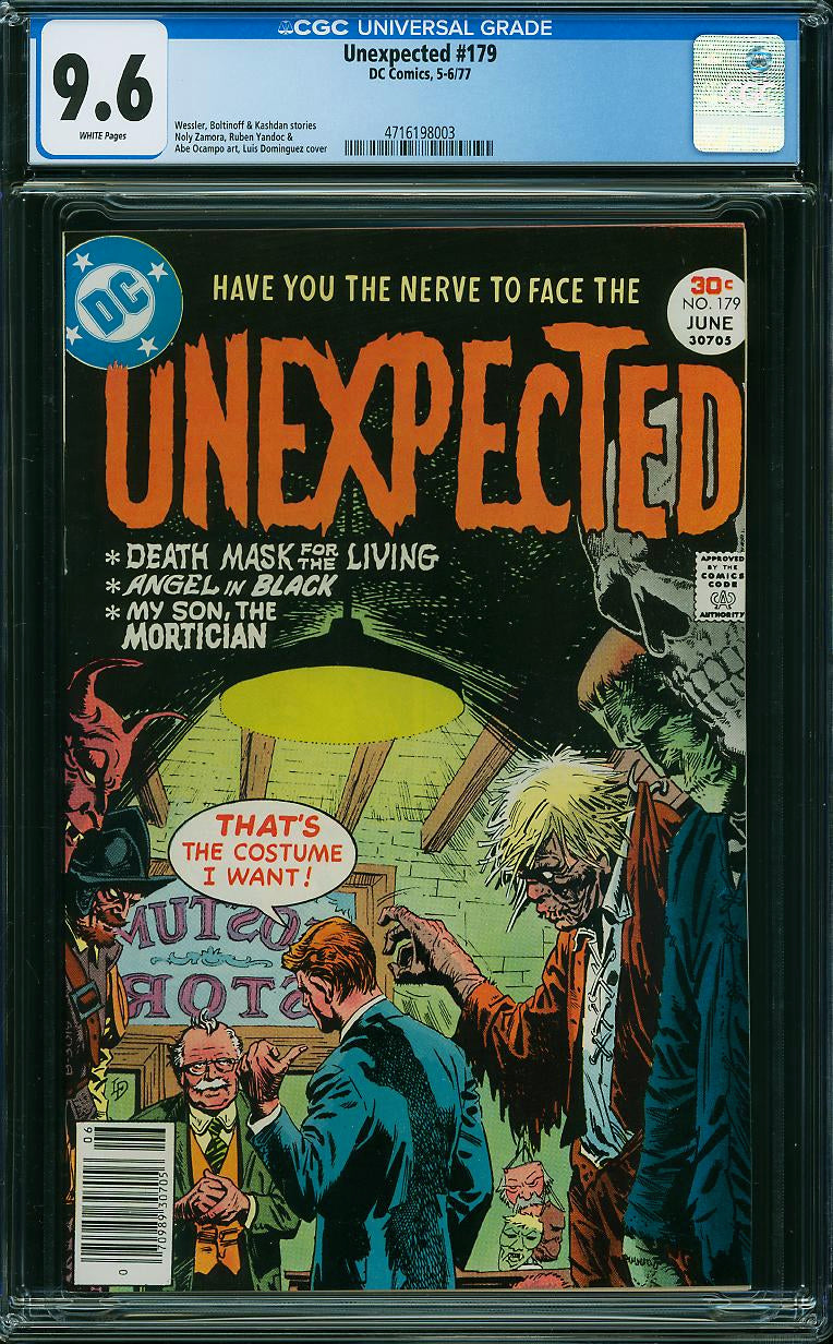 Unexpected #179 (DC, 1977) CGC 9.6 White Pages Bronze Horror