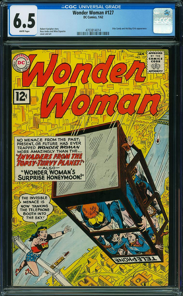 Wonder Woman #127 (DC, 1962) CGC 6.5