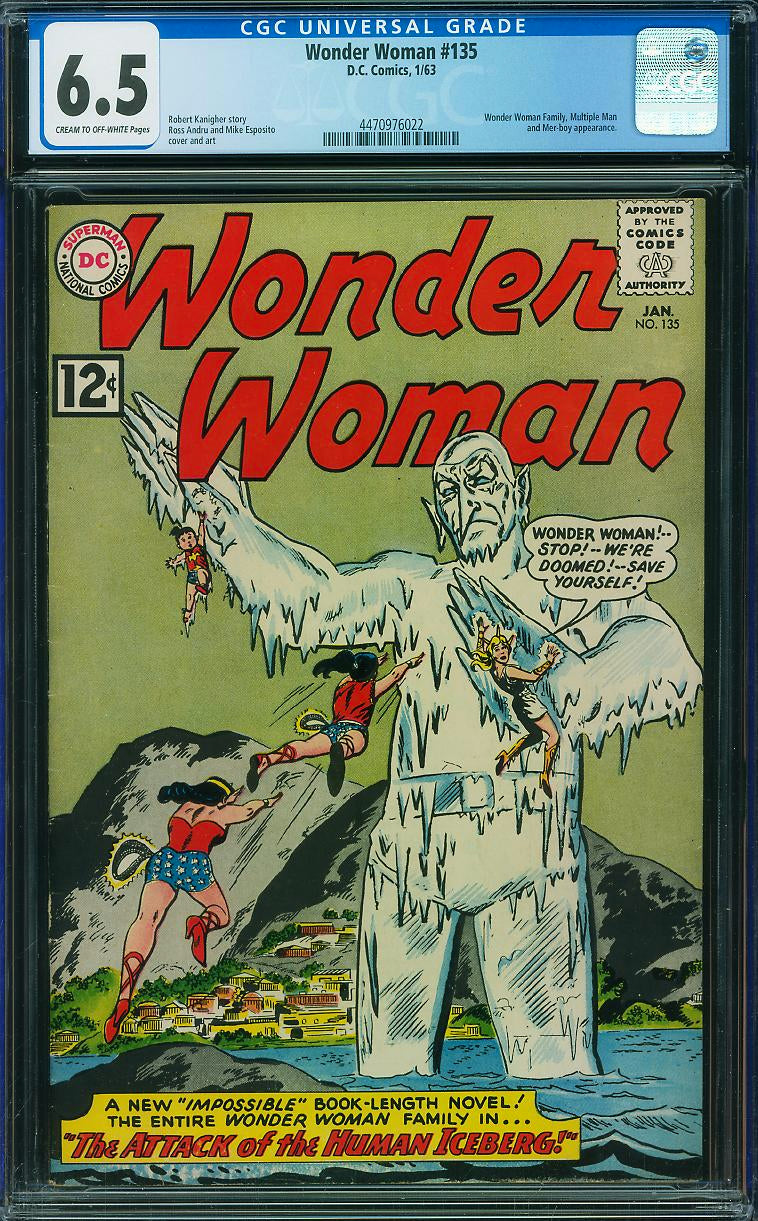 Wonder Woman #135 (DC, 1963) CGC 6.5