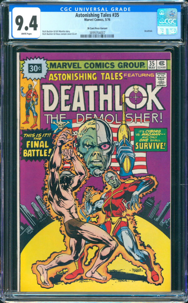 Astonishing Tales #35 (Marvel, 1976) CGC 9.4 - KEY Price Variant