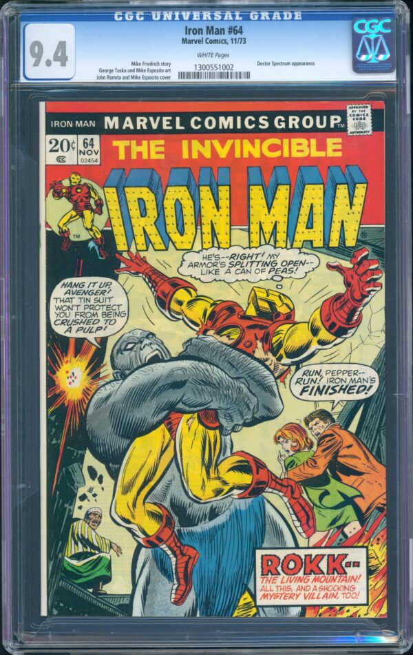 Iron Man #64 (Marvel, 1973) CGC 9.4