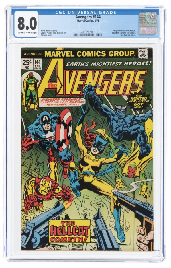 Avengers #144 (Marvel, 1976) CGC 8.0 - KEY