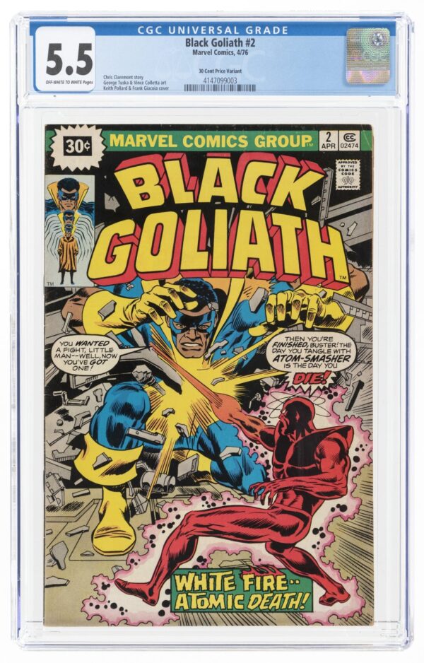 Black Goliath #2 (Marvel, 1976) CGC 5.5 - PRICE VARIANT