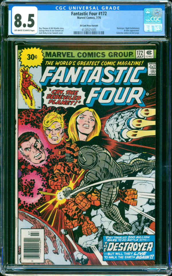 Fantastic Four #172 (Marvel, 1976) CGC 8.5 - Price Variant