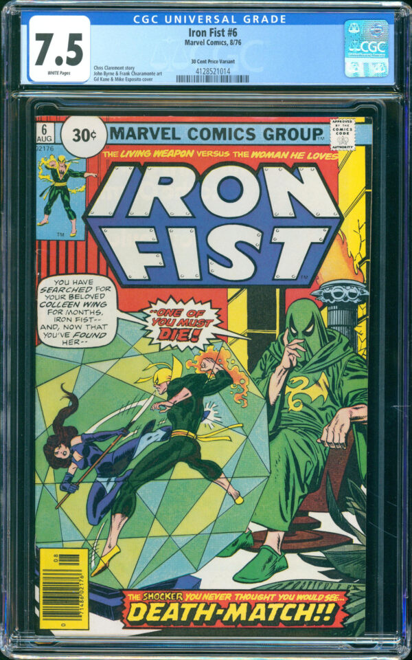 Iron Fist #6 (Marvel, 1976) CGC 7.5 - Price Variant