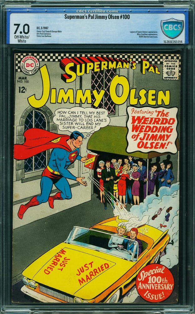 Superman's Pal Jimmy Olsen #100 (DC, 1967) CBCS 7.0 - Picture 1 of 1