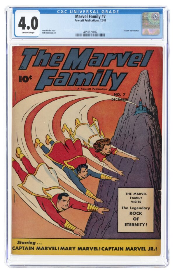 Marvel Family #7 (Fawcett, 1946) CGC 4.0