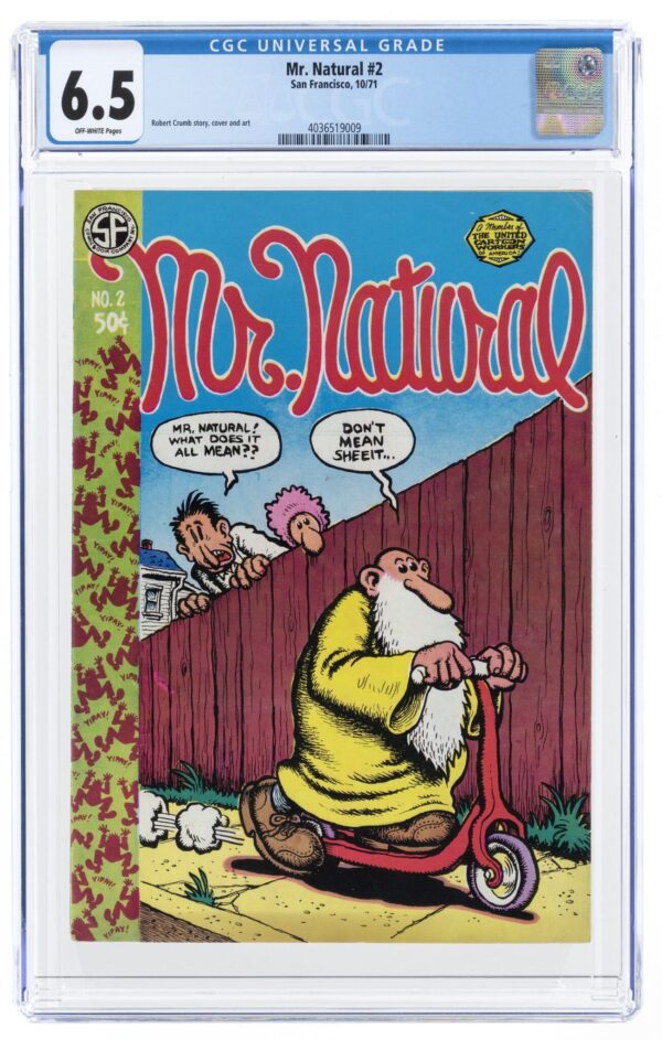 Mr. Natural #2 (San Francisco, 1971) CGC 6.5