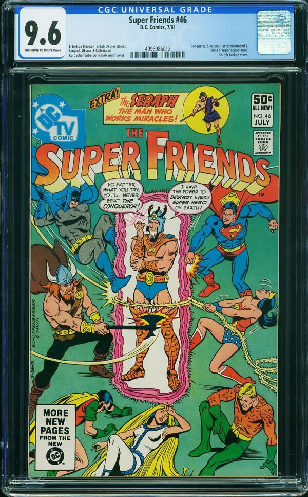 Super Friends #46 (DC, 1981) CGC 9.6