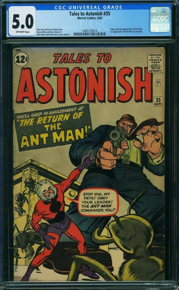 Tales to Astonish #35 (Marvel, 1962) CGC 5.0 - KEY