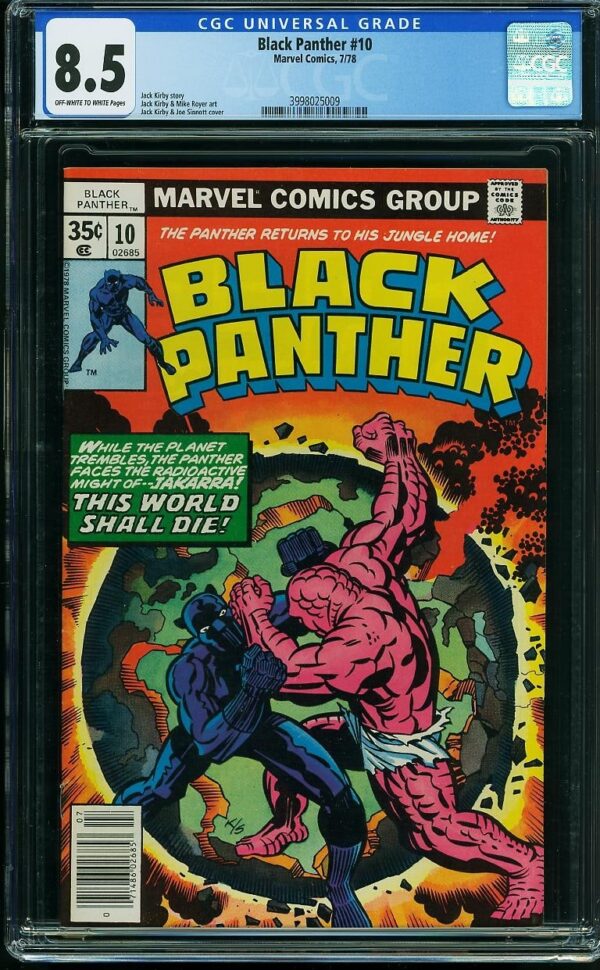 Black Panther #10 (Marvel, 1978) CGC 8.5