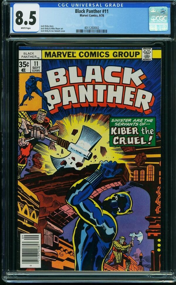 Black Panther #11 (Marvel, 1978) CGC 8.5