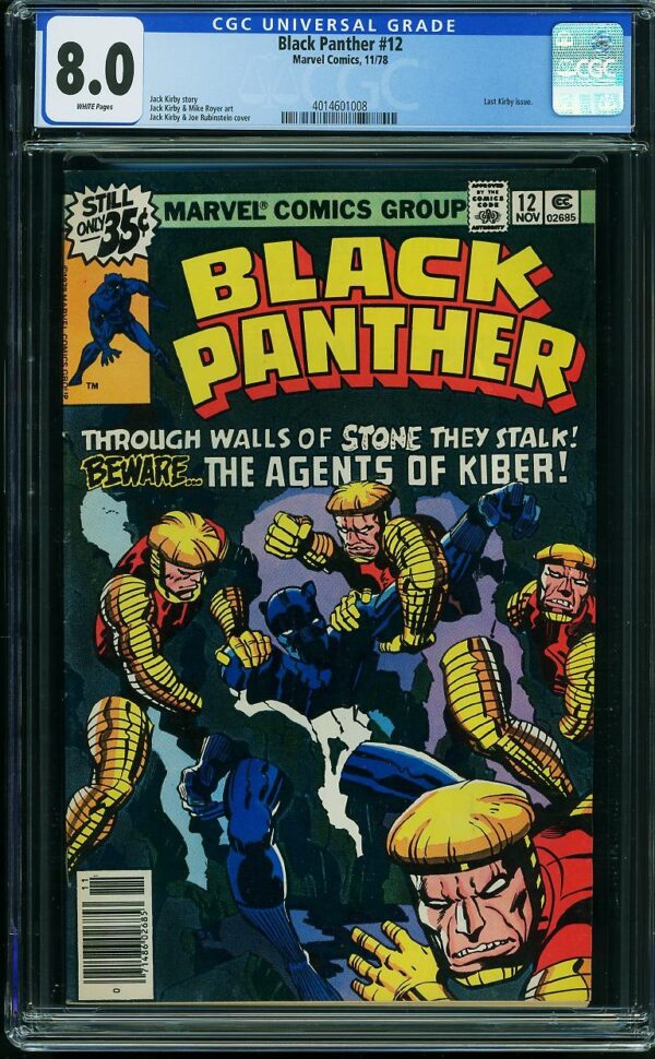 Black Panther #12 (Marvel, 1978) CGC 8.0