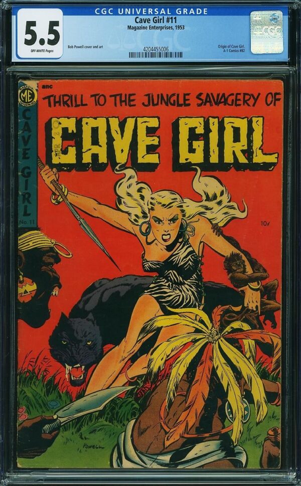 Cave Girl #11 (Marvel, 1953) CGC 5.5