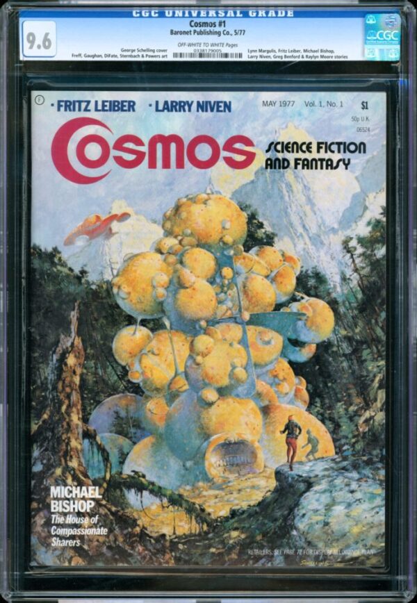 Cosmos #1 (Baronet Publishing, 1977) CGC 9.6