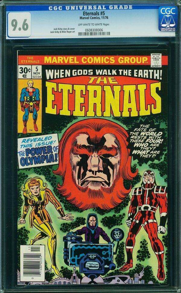 Eternals #5 (Marvel, 1976) CGC 9.6