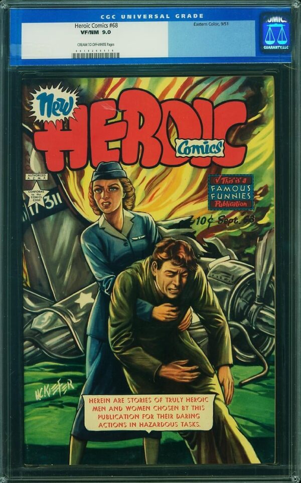 Heroic Comics #68 (Eastern Color, 1951) CGC 9.0