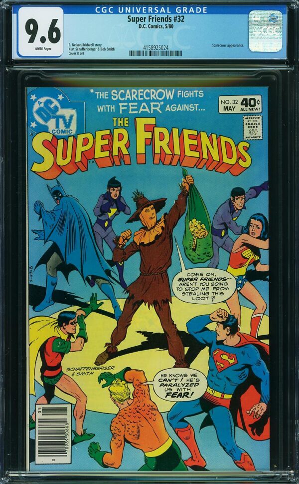 Super Friends #32 (DC, 1980) CGC 9.6