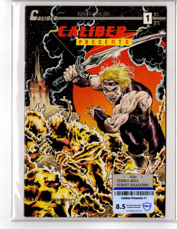 Caliber Presents #1 (Caliber, 1989) CBCS 8.5 - KEY