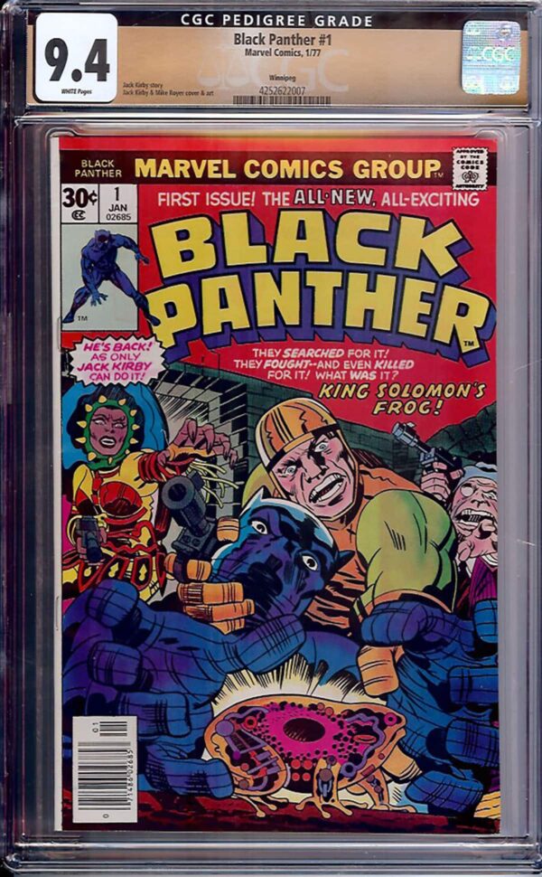 Black Panther #1 (Marvel, 1977) CGC 9.4