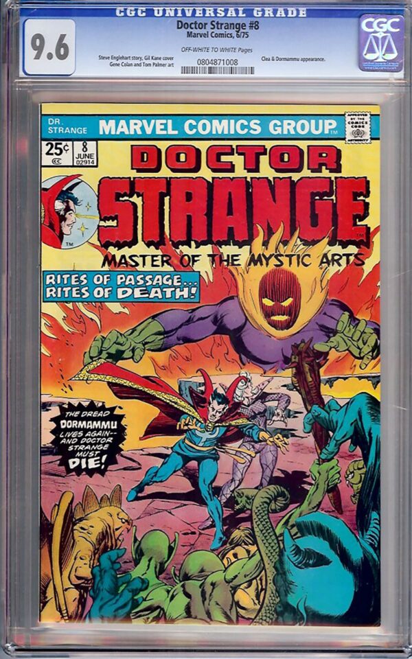 Doctor Strange #8 (Marvel, 1975) CGC 9.6