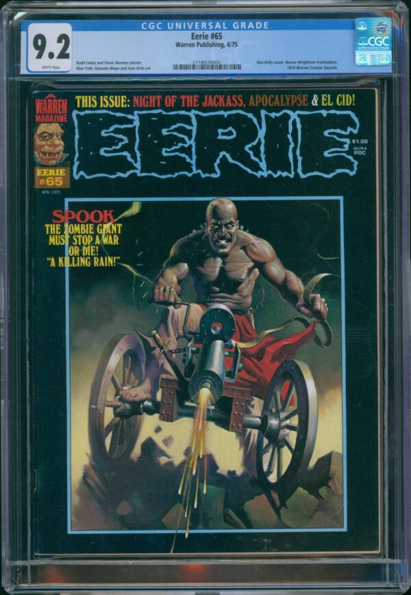 Eerie #65 (Warren Publishing, 1975) CGC 9.2