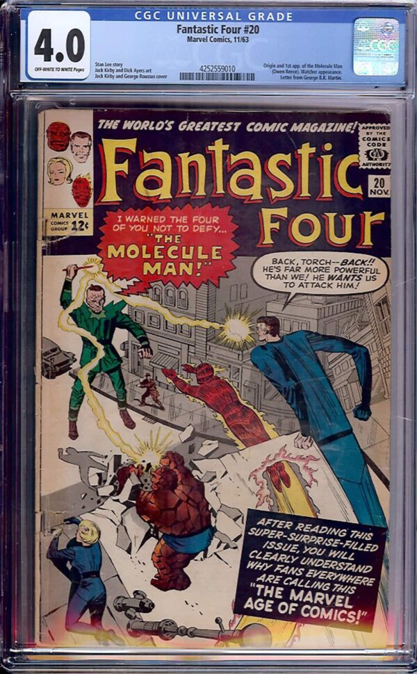 Fantastic Four #20 (Marvel, 1963) CGC 4.0 - KEY