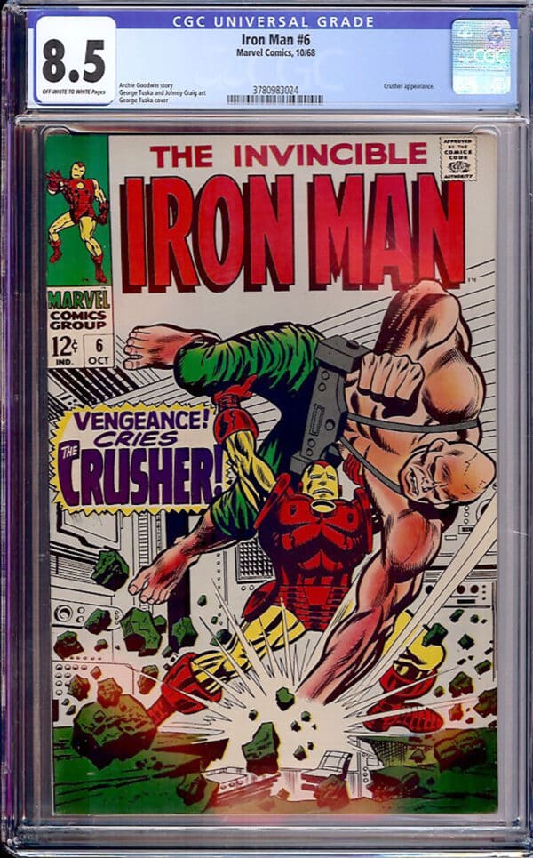 Iron Man #6 (Marvel, 1968) CGC 8.5