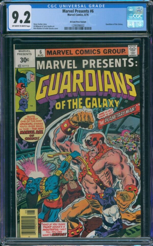 Marvel Presents #6 (Marvel, 1976) CGC 9.2 - PRICE VARIANT