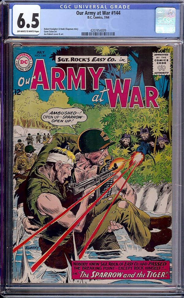 Our Army at War #144 (DC, 1964) CGC 6.5