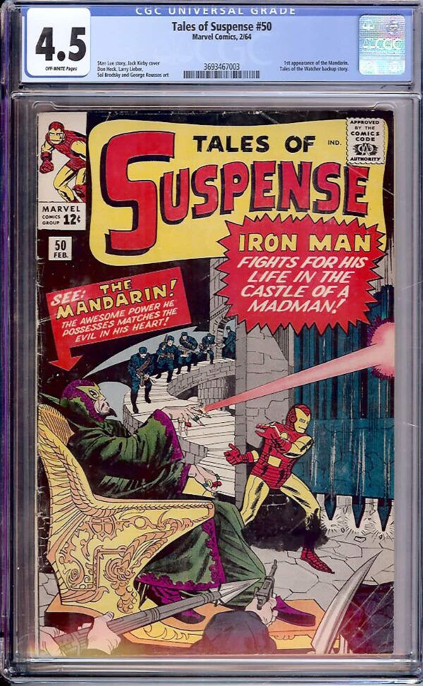 Tales of Suspense #50 (Marvel, 1964) CGC 4.5 - KEY