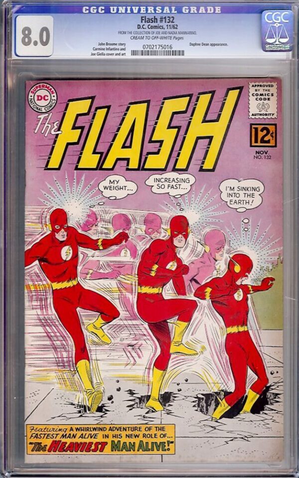 Flash #132 (DC, 1962) CGC 8.0