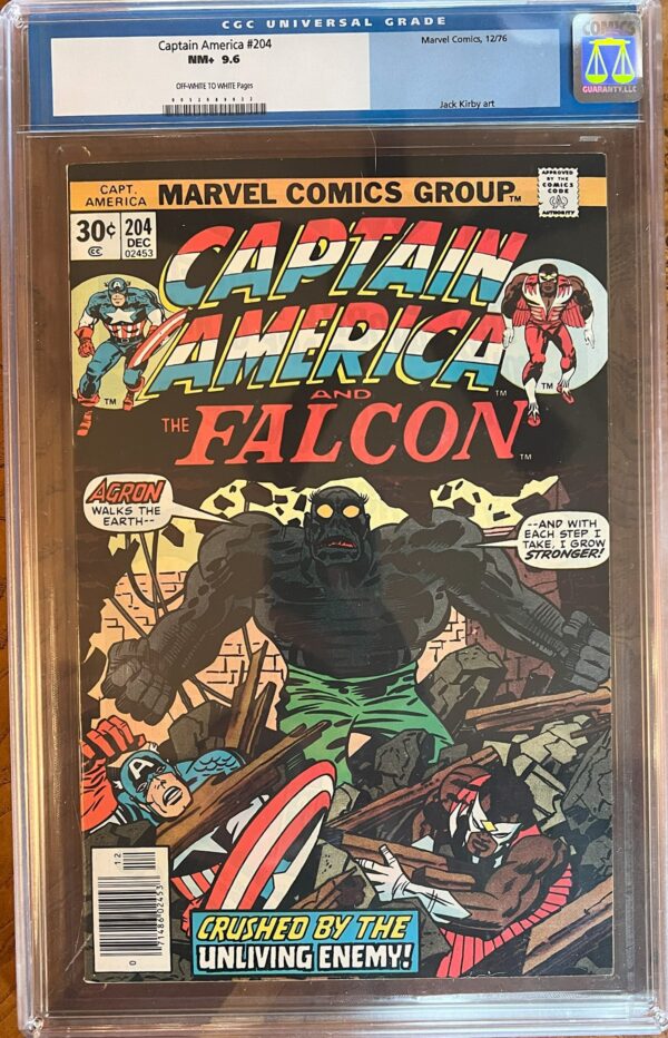 Captain America #204 (Marvel, 1976) CGC 9.6