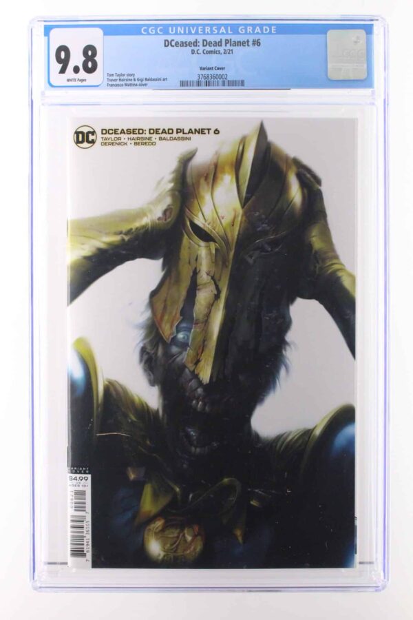 DCeased: Dead Planet #6 (DC, 2021) CGC 9.8