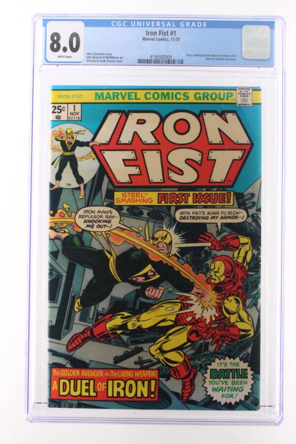 Iron Fist #1 (Marvel, 1975) CGC 8.0 - KEY