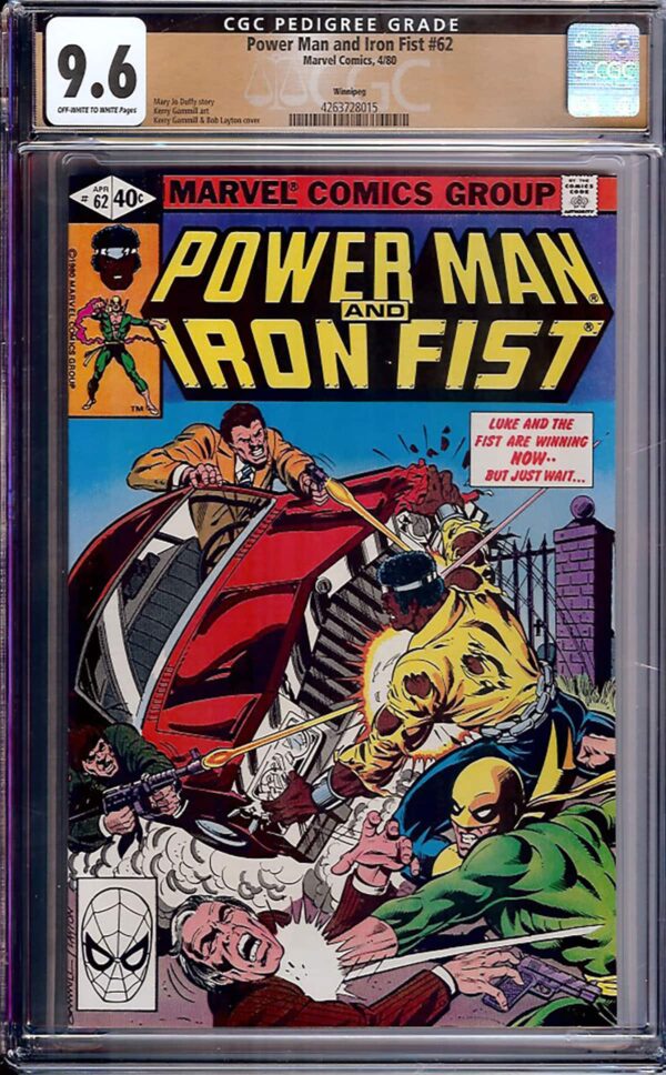 Power Man and Iron Fist #62 (Marvel, 1980) CGC 9.6