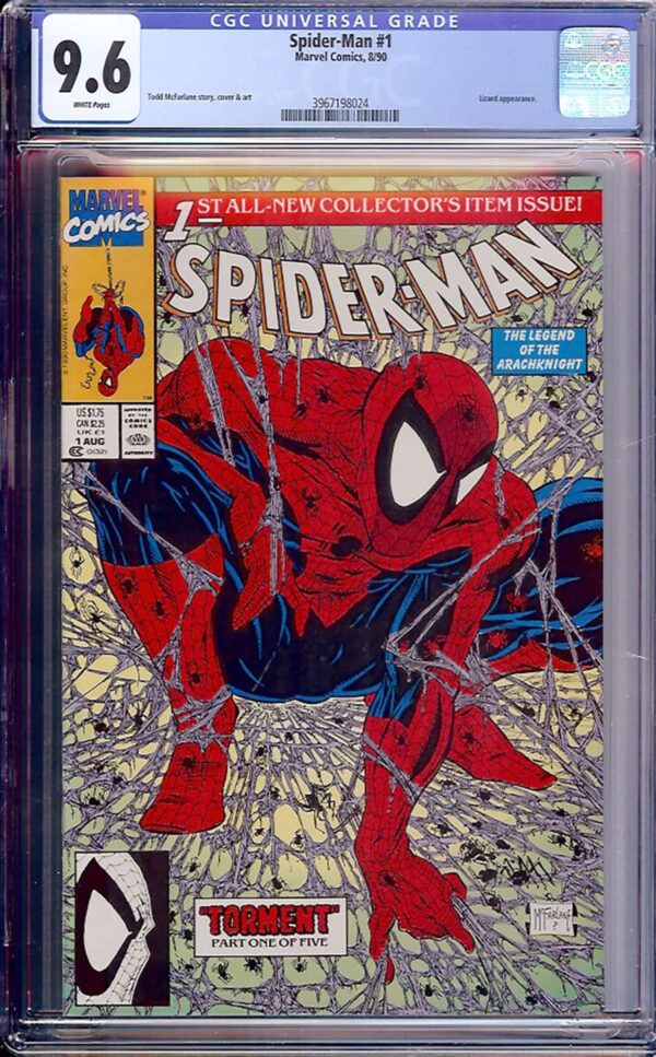 Spider-Man #1 (Marvel, 1990) CGC 9.6