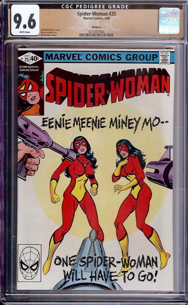 Spider-Woman #25 (Marvel, 1970) CGC 9.6