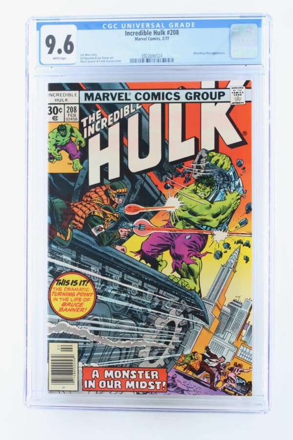 Incredible Hulk #208 (Marvel, 1977) CGC 9.6