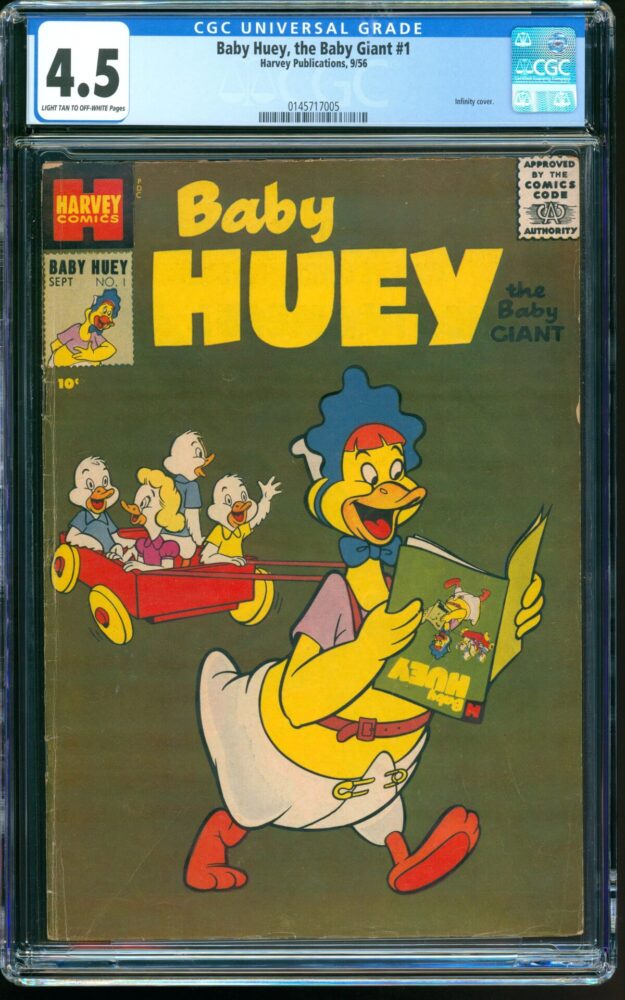 Baby Huey, le bébé géant #1 (Harvey, 1956) CGC 4,5 - Photo 1 sur 1