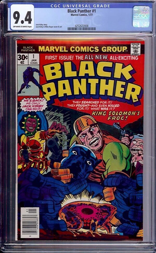 Black Panther #1 (Marvel, 1977) CGC 9.4 - KEY