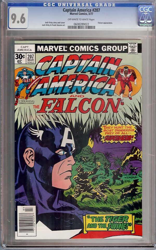 Captain America #207 (Marvel, 1977) CGC 9.6