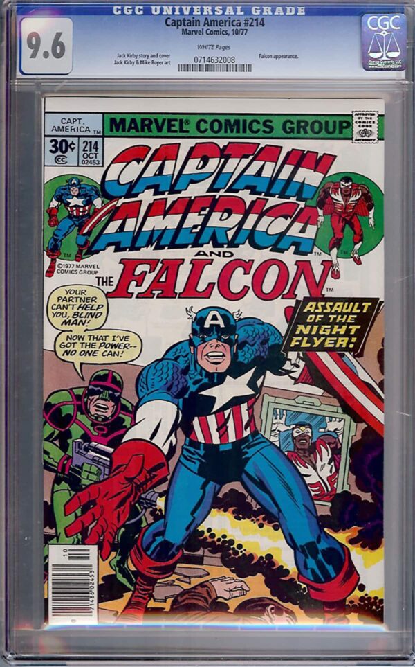 Captain America #214 (Marvel, 1977) CGC 9.6