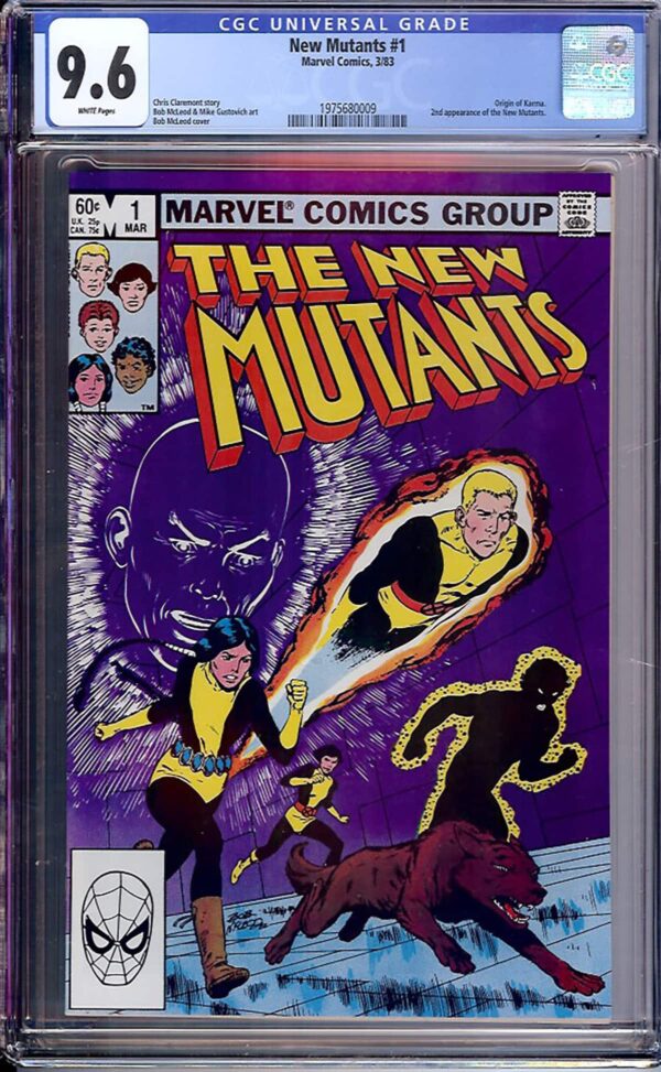 New Mutants #1 (Marvel, 1983) CGC 9.6