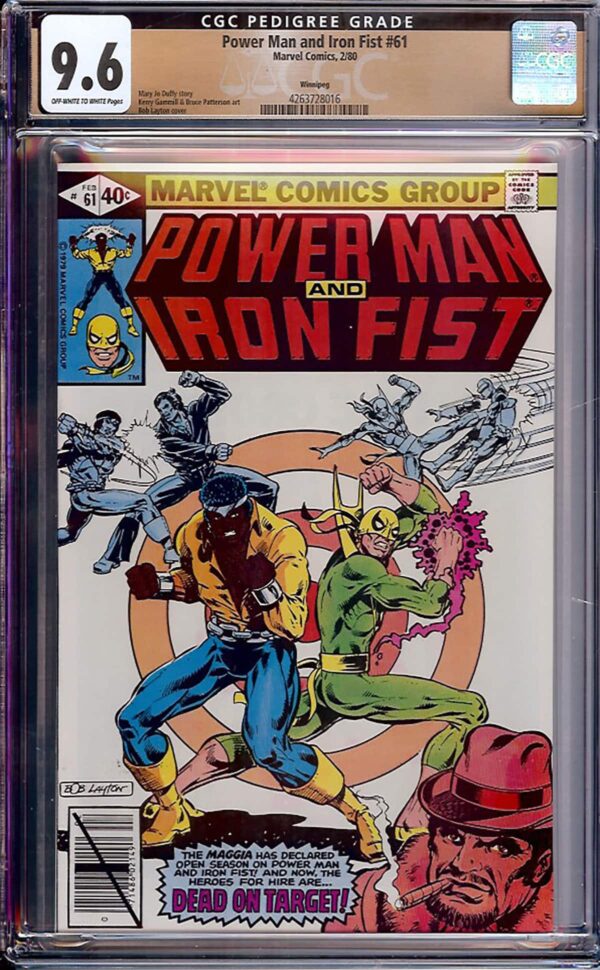 Power Man and Iron Fist #61 (Marvel, 1980) CGC 9.6