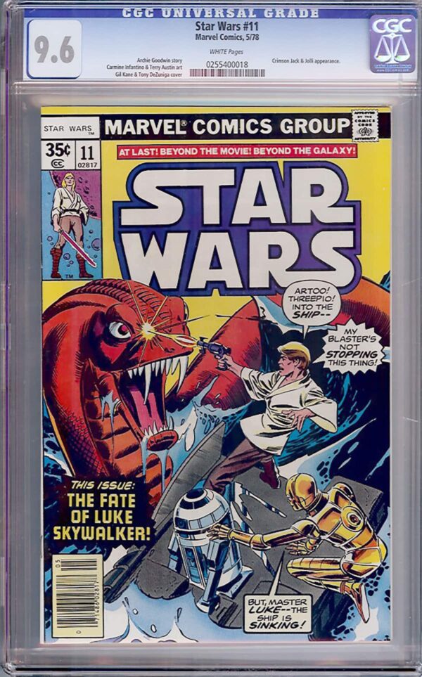 Star Wars #11 (Marvel, 1978) CGC 9.6