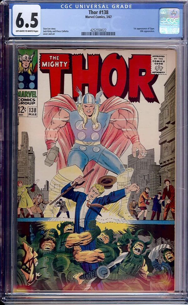 Thor #138 (Marvel, 1967) CGC 6.5