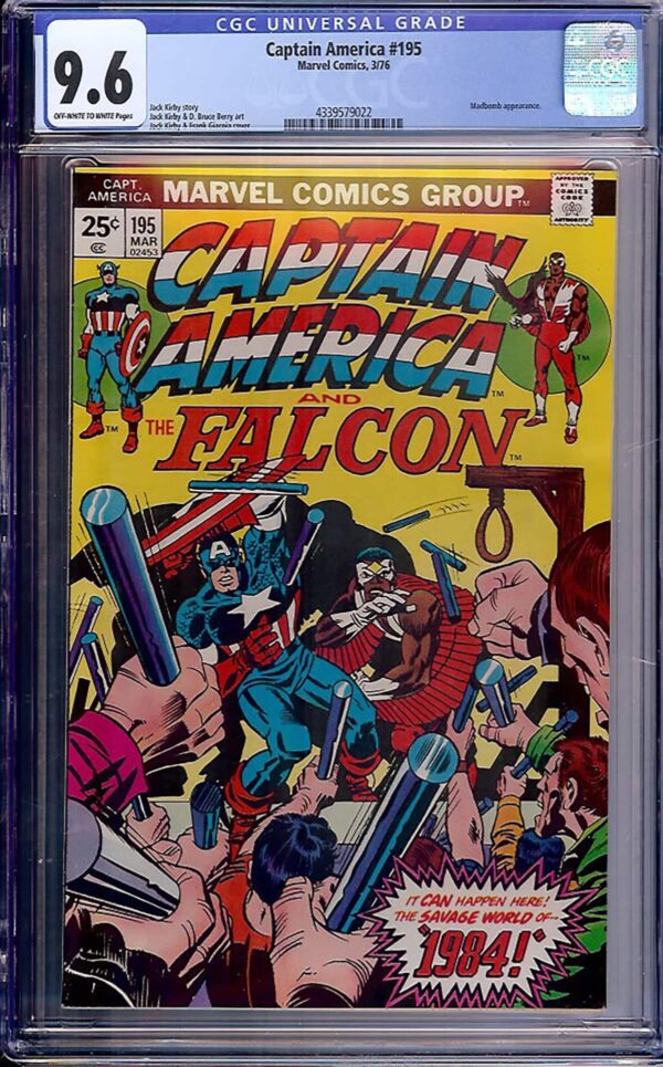 Captain America #195 (Marvel, 1976) CGC 9.6